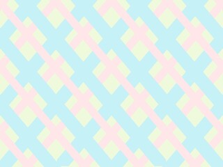 Pattern green blue and pink color background