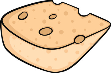 cheese jar hand drawn