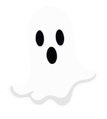 Fototapeta premium cute ghost Halloween vector