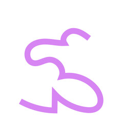 Purple squiggly line 