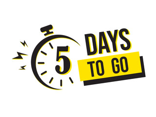 2 day to go last countdown icon. Two day go sale price offer promo deal timer, 2 days only, Countdown left days banner. count time sale. Vector illustration, number of days left badge for sale