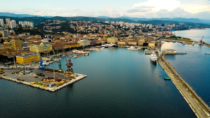 Obraz premium Rijeka, Croatia