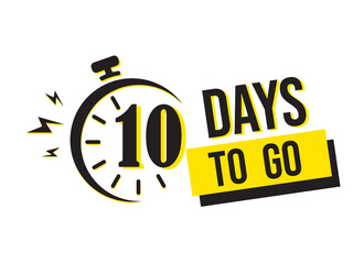 2 day to go last countdown icon. Two day go sale price offer promo deal timer, 2 days only, Countdown left days banner. count time sale. Vector illustration, number of days left badge for sale