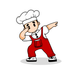 Character Chef Design Illustration Cartoon Vector