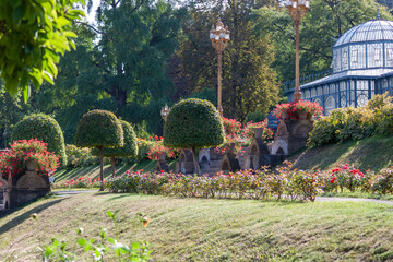 In The Botanical Garden In Wilhelma In Stuttgart