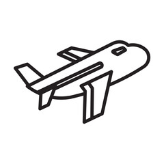 Plane Doodle Icon