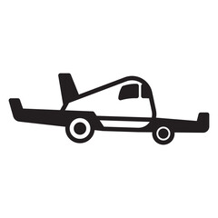 Plane Doodle Icon