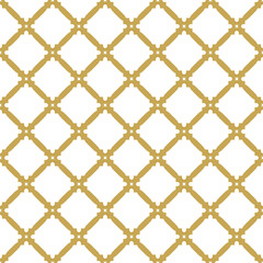 Geometric abstract pattern. Geometric modern golden ornament. Seamless modern golden background
