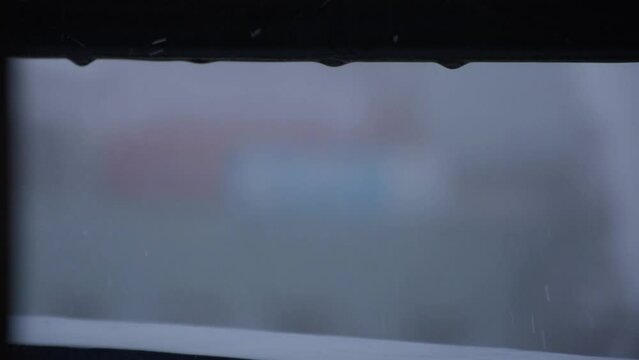 View of rain , uttarakhand, almora , india.