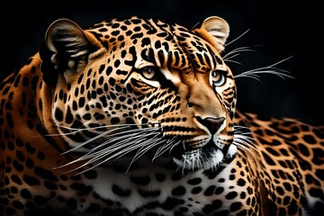portrait of a jaguar
