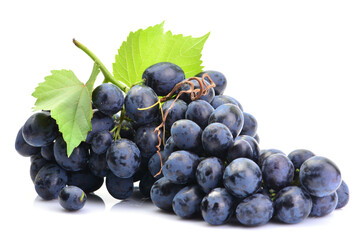 bunch grape isolated 