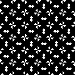 White background with black pattern. Seamless texture for fashion, textile design,  on wall paper, wrapping paper, fabrics and home decor. Simple repeat pattern.