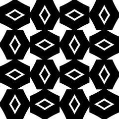White background with black pattern. Seamless texture for fashion, textile design,  on wall paper, wrapping paper, fabrics and home decor. Simple repeat pattern.