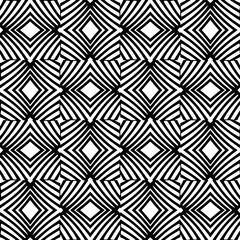 White background with black pattern. Seamless texture for fashion, textile design,  on wall paper, wrapping paper, fabrics and home decor. Simple repeat pattern.