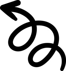  Hand drawn arrow doodle cute element