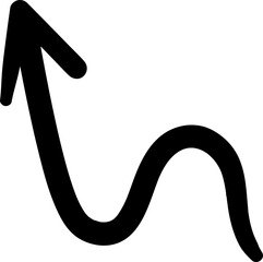  Hand drawn arrow doodle cute element