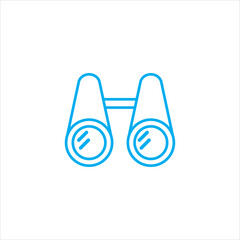 binoculars icon vector illustration symbol