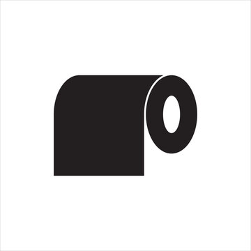 recommend clip art: toilet paper roll icon vector illustration symbol