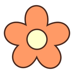 Retro Flower