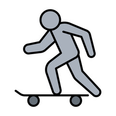 Skateboard icon