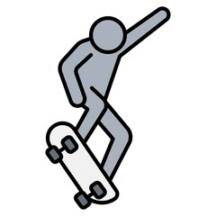 Skateboard icon