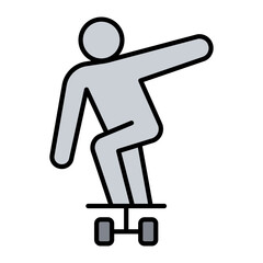 Skateboard icon