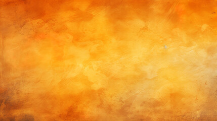 Yellow orange abstract background with texture vintage grunge