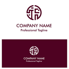 Circle brick vector unique modern and simple logo design Perfect for your company or your business. 