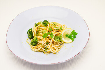 zitronenpasta zitronen spaghetti zitronen nudeln 
