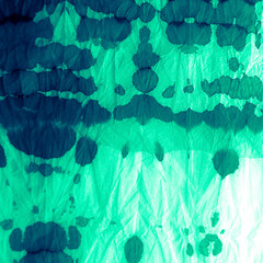 Frosty Batik Dye Textures. Sea Dirty Shape.