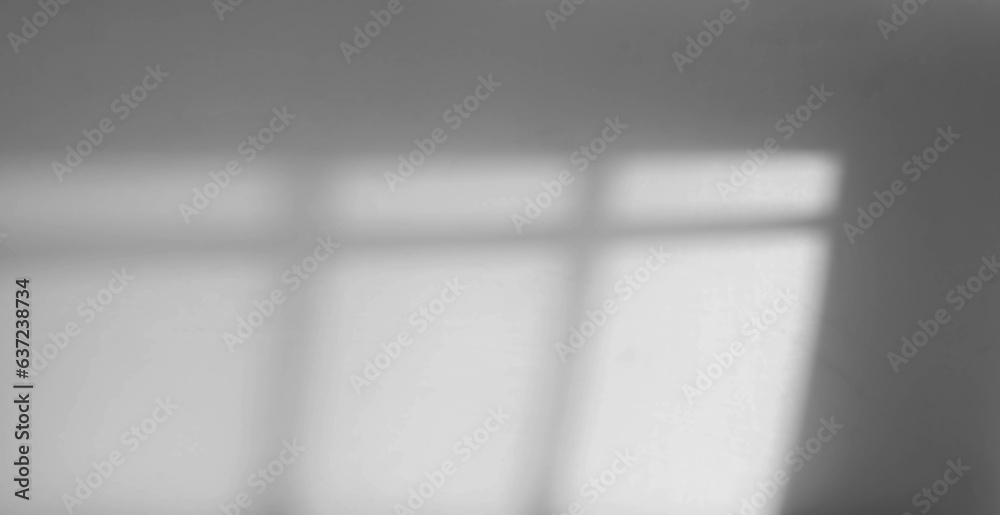 Poster window shadow in the dark overlay
