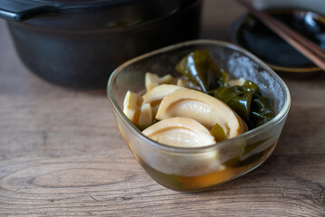 タケノコと昆布の煮物