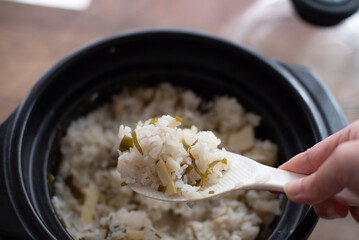 タケノコごはん