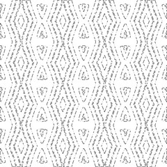 White background with black Dashes lines. Plain background with  simpe pattern. Black and white color. Abstract background for web page, textures, card, poster, fabric, textile.