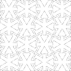 Fototapeta premium White background with black Dashes lines. Plain background with simpe pattern. Black and white color. Abstract background for web page, textures, card, poster, fabric, textile.