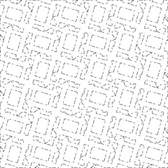 White background with black Dashes lines. Plain background with  simpe pattern. Black and white color. Abstract background for web page, textures, card, poster, fabric, textile.