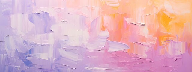 Pastellfarbene Abstraktion: Lebendige Kunst auf Leinwand