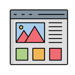 Homepage Vector icon which can easily modify or edit  

