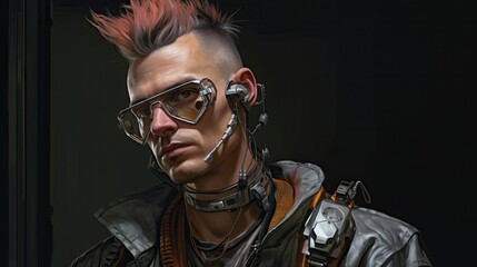 Young Punk Guy, Generative AI