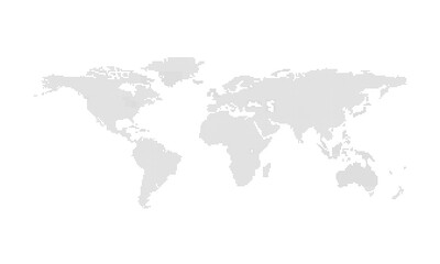 Fototapeta na wymiar Dotted World Map Earth map Vector Illustration