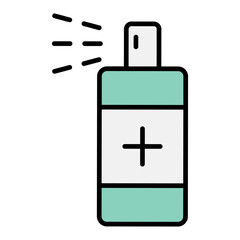 Alcohol spray icon
