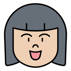 Laughing icon