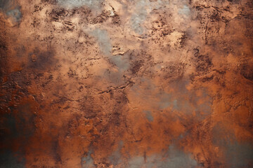 Rusty metal background. Ai generative