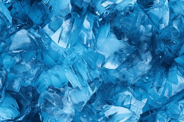 Seamless Ice Texture. Ai generative