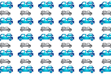 Abstract Truck Holding Car Pattern Background