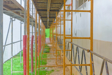 construction  support, scaffolding, safety equipment