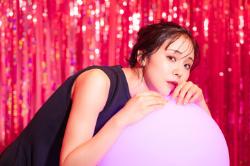 女性のファッションポートレート