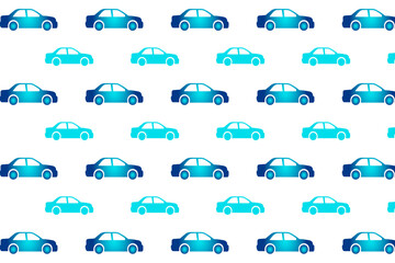 Abstract Car Side View Pattern Background