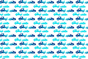 Abstract Car Towing Pattern Background
