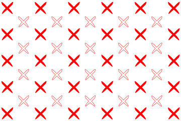 Abstract Cross Pattern Background